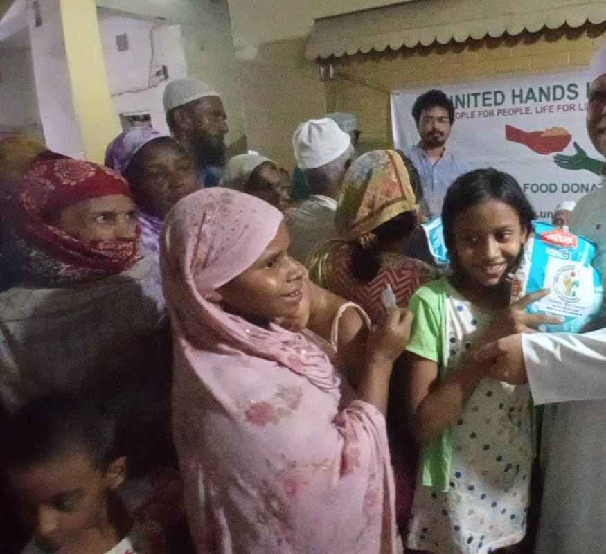 Families receiving aid packages